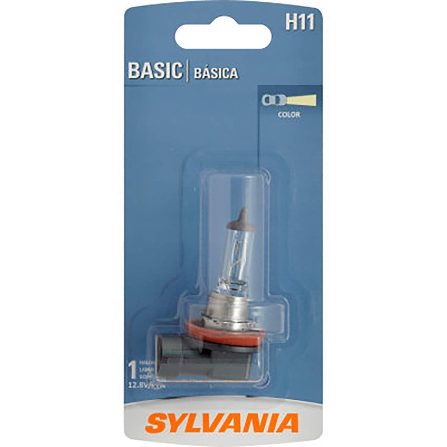 H11 Basic - Halogen Bulb for Headlight, Fog, Daytime Running Lights, and Cornering Applications (Contains 1 Bulb)