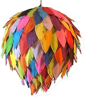 Diwali Lanterns, Sky Lanterns, kandil for Diwali/Christmas/Festive/Home/Office Decoration from Designers Collection DSERL008 Multi Color