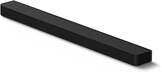 BRAVIA Theatre Bar 8 – Dolby Atmos single soundbar, DTS:X, 13 speakers, Wi-Fi, Bluetooth, 360 Spatial Sound Mapping, Hi Res Audio, black, HT-A8000