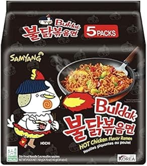 Samyang Buldak Fire Chicken Spicy Ramen (140g X 5)