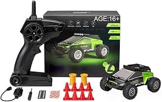 BAMBIX RC Off-Road Model, Electric Off-Road Vehicle Model, 801 1/32 2.4G RC Vehicle, RC Mini Electric Drift Vehicle Model, Halloween Surprising Car Gift for Boys (RTR Version)