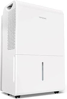 hOmeLabs 3000 Sq. ft. Energy Star Dehumidifier - Ideal for Medium to Large Rooms, Bedrooms and Home Basements - Powerful Moisture Removal and Humidity Control - 35 Pint