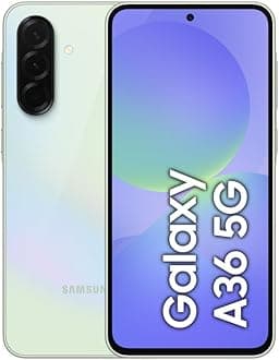 Samsung Galaxy A36 5G, Android Smartphone, 256GB Storage, 8GB RAM, Awesome Lime, 6x OS Upgrades, Large Display, Octa-Core Processor (UAE Version)