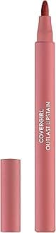 Outlast, 10 Sugey Girl, Lipstain, Smooth Application, Precise Pen-Like Tip, Transfer-Proof, Satin Stained Finish, Vegan Formula, 0.06oz