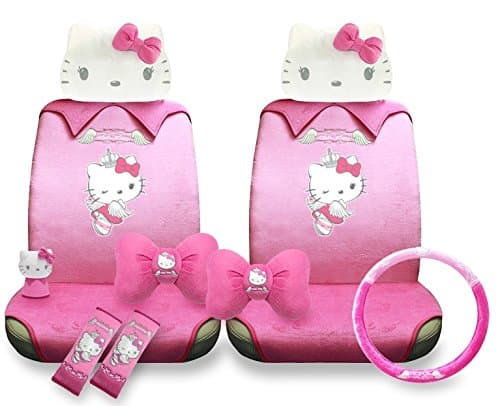 Hello Kitty Auto Accessory Set (10 items)