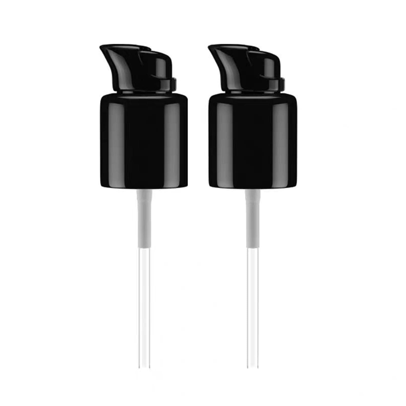 2Pack Replacement Pump Fit for MAC Studio Fix Fluid and DW Double Wear Foundation (Black)