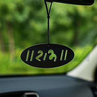 - Acrylic Ram Writingf Design Hand Crafted Dream Catcher/Ram Theme Dream Catcher for Positive Vibes/Car Decor/Car Hanging Accessories/Door Hanging(Raam)