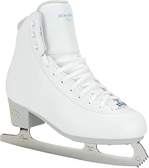 Topaz Adult Ice Skates for Women and Men - Supportive, Comfortable, Moisture-Wicking Adult Ice Skates with Stainless Steel Eclipse Capri Blade