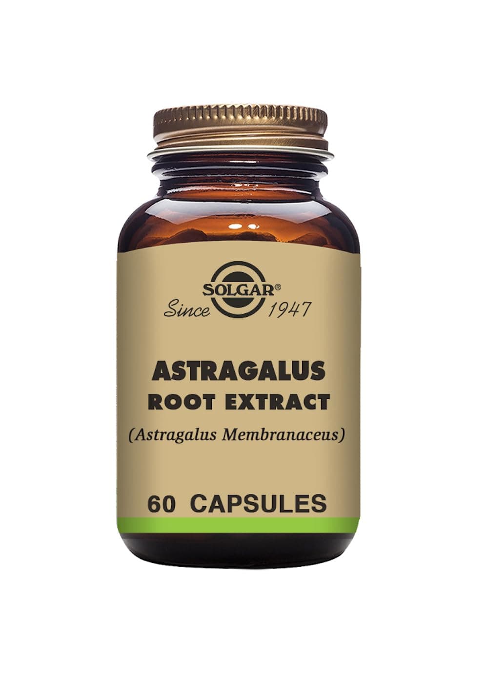 Solgar Standardized Full Potency Astragalus Root Extract Vegetable Capsules, 60 Count