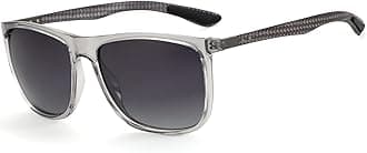 Square Polarized Sunglasses for Men Ultralight Carbon Fiber Sun Glasses Driving Fishing Golf Sports UV400 Protection