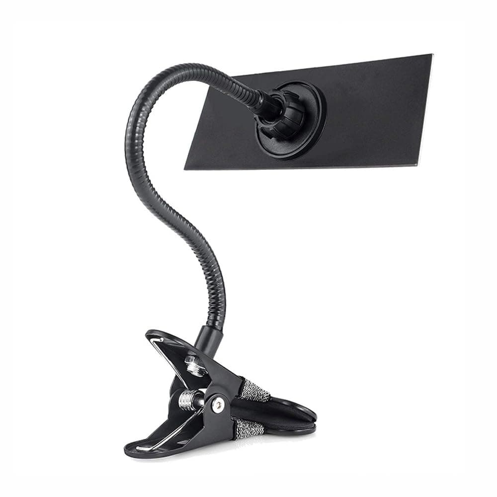 Clip On Security Cubicle Convex Mirror, Adjustable Computer Rearview HD Mirror for Office Personal Safety and Security Cabinet Desk Rear View Monitors or Anywhere (6.69" x 2.95", Rectangle)
