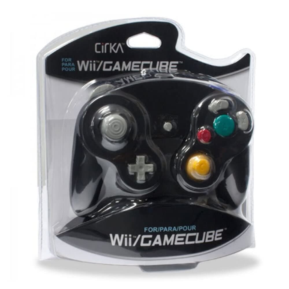 CirKa Wired Controller for GameCube(GC)/ Wii - Black