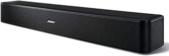 BOSE Solo 5 TV Soundbar Sound System Sleek Slim Design Bluetooth Connectivity, Black (Renewed)