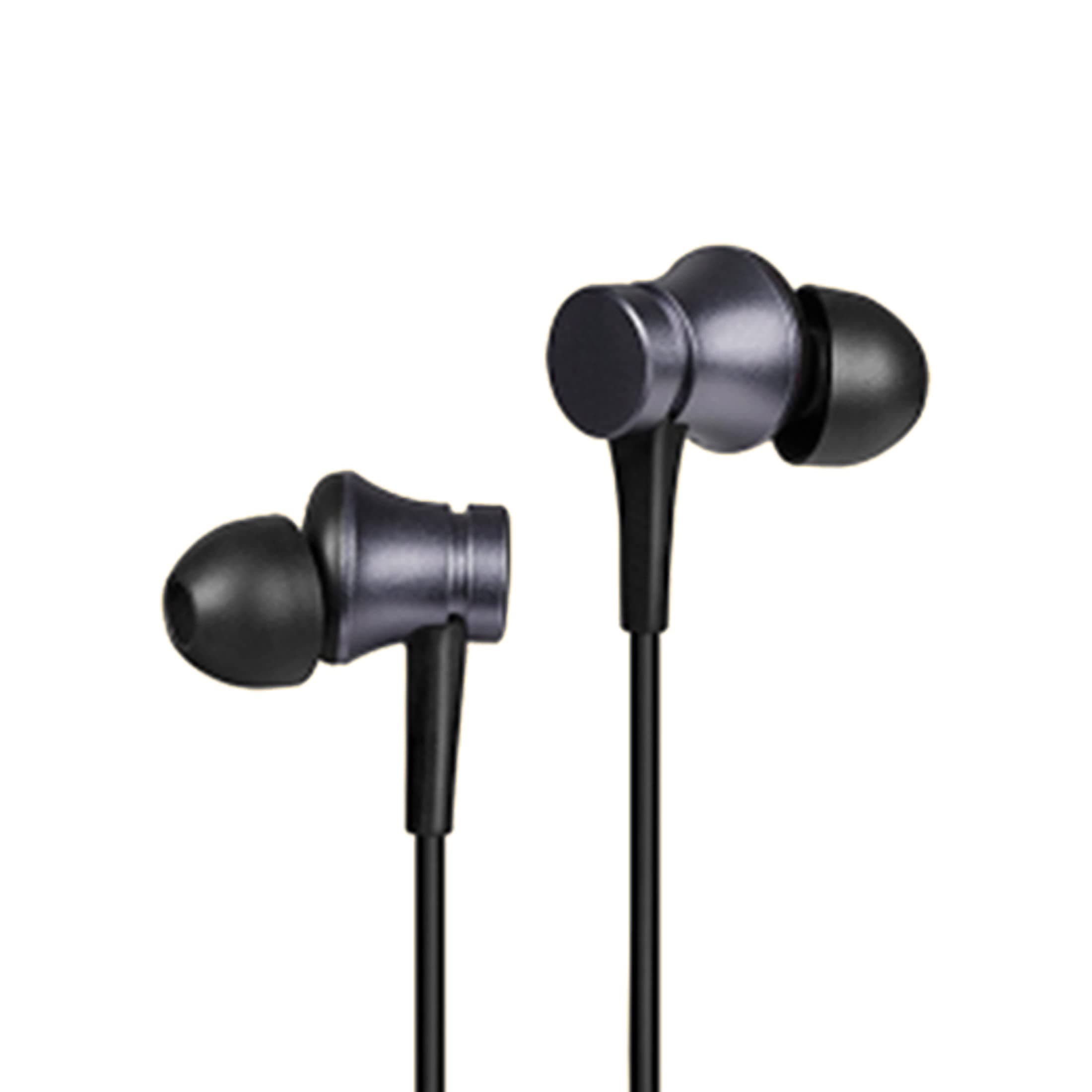 New Mi Earphones Basic with Mic (Black)