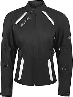 BYKR Womens Motorcycle Jacket For Women Ladies Motorsports Enduro Biker Adventure CE Armored Powersports Protective Jackets