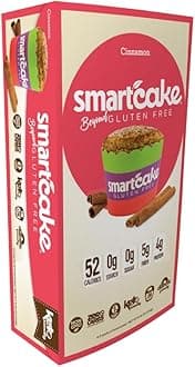 Smart Baking Company Smartcake, Sugar Free, Gluten Free, Low Carb, Keto Dessert (Cinnamon, 8 CT)