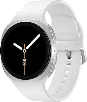 Galaxy Watch 8 (2025) 40mm Bluetooth Smartwatch, Cushion Design, Fitness Tracker, Sleep Coaching, Running Coach, Energy Score, Heart Rate Tracking, Silver [US Version, 2 Yr Warranty]