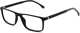 Computer Blue Light Filter Glasses Men Rectangle Blue Light Blocking Glasses Eyewear Gaming Eyeglasses Frame (C-Black+Gray)