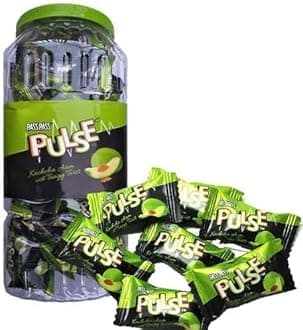 Pulse Candy Pass Pass Sensational Kacchaa Aam Flavor Candy 175 Pice jar (Kacchaa Aam, Large)