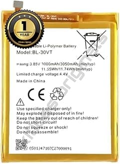 BL-30VT Battery for Tecno i5 30VT Battery with 1 Year Warranty**** (T215)