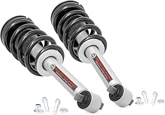 Rough Country 3.5" Loaded N3 Struts (fits) 2019-2020 Chevy Silverado GMC Sierra 1500 | Pre-Loaded Coil Spring | 501066