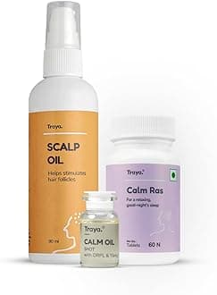 Traya Ultimate De-Stress Combo with Benefits of Ashwagandha, Brahmi, ORPL, and Ylang Ylang