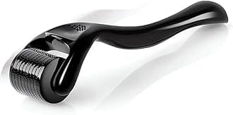 540 Titanium Derma Roller For Face Hair Beard，Scalp Derma Roller ，Beard Microneedle Roller，Personal Use Microneedling Roller Microdermabrasion Cosmetic Beauty Instrument Self-Care Gifts For Men Women