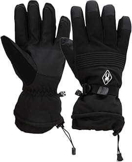 Spyder Men's Ski Gloves - Super Soft Mountain Ski Insulated Gloves for Men - ...