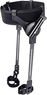 Walking Aid, Exoskeleton Power Walking Aids, Simple Bionic Body, Assistance Products, Mobility Walking Aids for Disabled and Elderly Leg Walking Training (Legs, L)