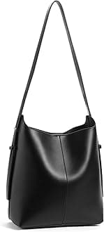 Bucket Bags for Women Leather Shoulder Bag Womens Bags，Stylish and Durable Handbags for Women