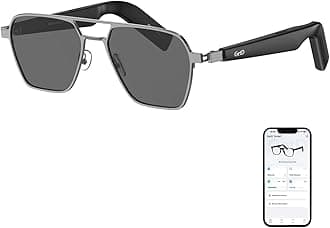 AI Glasses, AI Real-time Translation with 147 Languages, Smart Nylon Polarized Sunglasses, Bluetooth Glasses for Men/Women with Speaker, Audio Glass for Traveling, Music