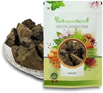 IndianJadiBooti Rasaut - Raswanti - Rasanjana - Rasavanti - Berberis Aristata Root Gum, 250 Grams [8.8 Oz]