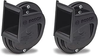 Bosch Symphony Horn F002H10028 - Set of 2 Dual Tone Car Horns - 12V, 420/500 Hz, 105-118 dB - Universally Compatible