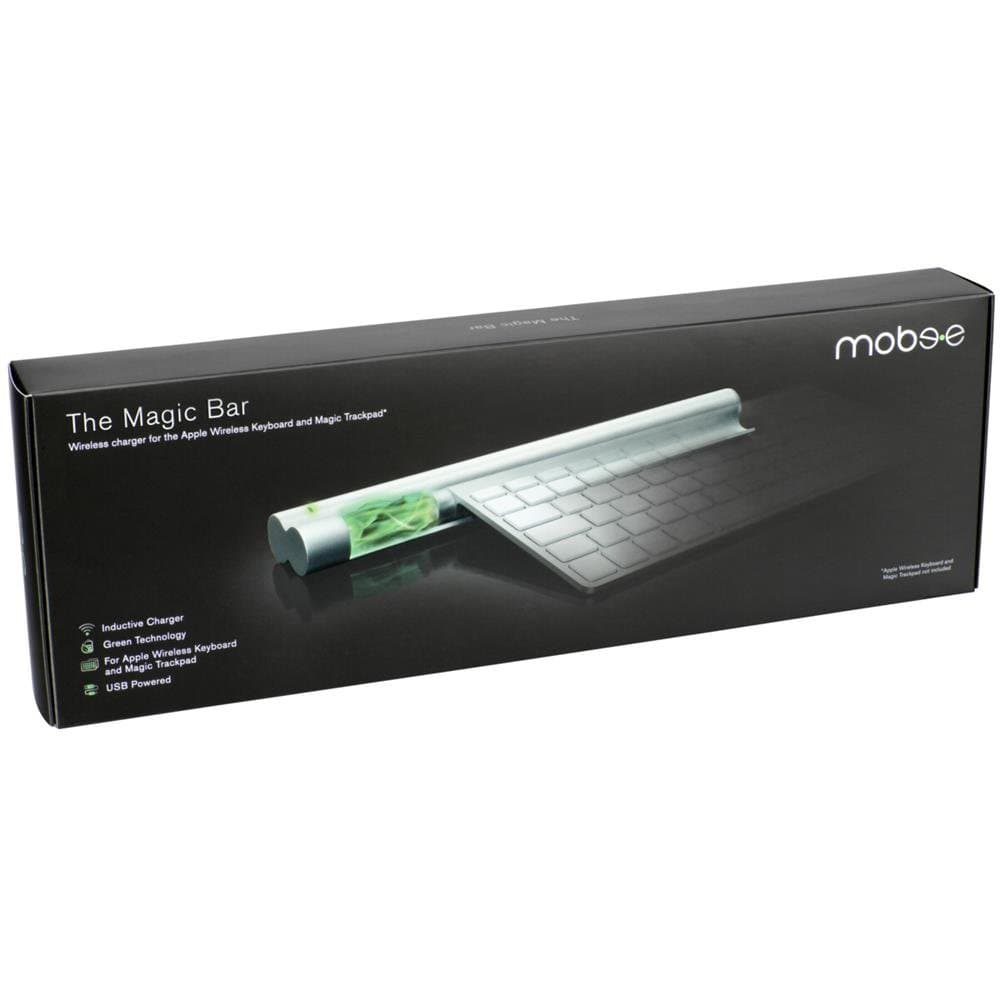 Mobee Technology Magic Bar - Inductive Charger for Apple Bluetooth Keyboard and Magic Trackpad (MO3212)