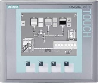 Siemens SIMATIC HMI Basic Panel KTP400 6AV6647-0AA11-3AX0 Resolution 320 x 240 pix Interfaces 1 x RJ45 Ethernetfor PRO