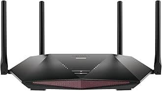 NETGEAR Nighthawk Pro Gaming 6-Stream WiFi 6 Router (XR1000) - AX5400 Wireless Speed (up to 5.4Gbps) | DumaOS 3.0 Optimizes Lag-Free Server Connections | 4 x 1G Ethernet and 1 x 3.0 USB Ports
