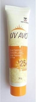 Uvavo Broad Spectrum Sunscreen Lotion Spf25+ 75G