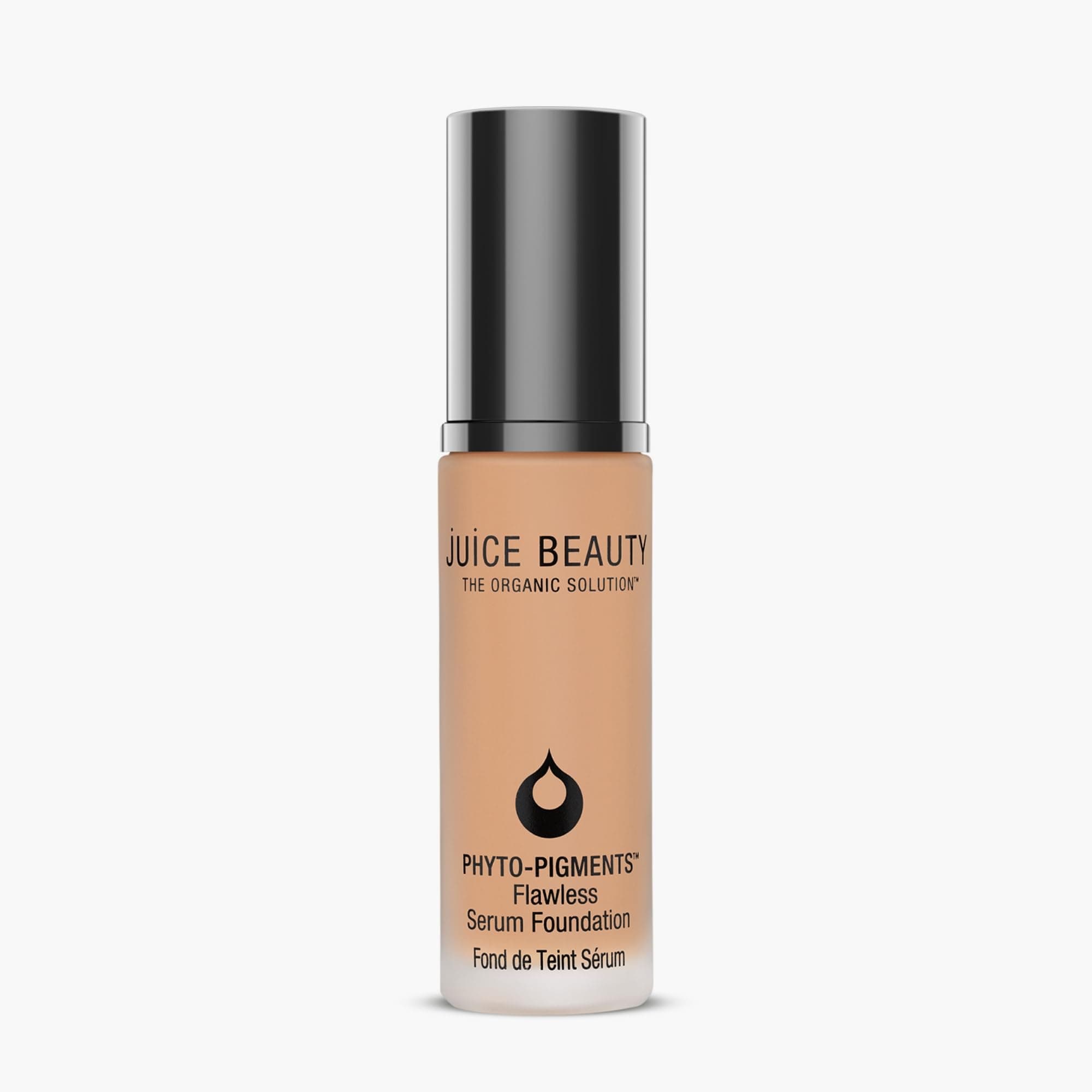 - Phyto-Pigments Flawless Serum Foundation - 14 Sand - 30 mL - Medium-to-Full, Long-Lasting Coverage - Reduces Look of Wrinkles + Pores - Vegan, Cruelty Free
