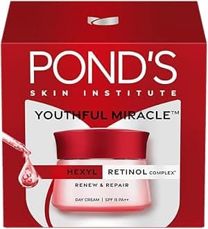 POND'S Youthful Miracle Hexyl Retinol Complex, Renew & Repair Day Cream 50g SPF 15 PA++