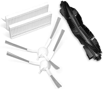 TP-Link Tapo Robot Vacuum Cleaner Accessory Set [for Tapo RV10 Plus] 1 x Main Brush, 2 Side Brushes, 2 HEPA Filters, Tapo RVA100