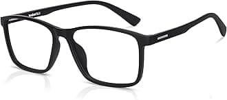 LENSKART BLU | Zero Power Blue Cut Computer Glasses | Anti Glare, Lightweight & Blocks Harmful Rays | 100% UV Protected | Full Rim Rectangular | For Men & Women | Large | LB E13738-C1