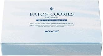 ROYCE' Baton Cookies "Fromage" - Baton Cookies| Gourmet Snack for Gifting & Indulging | Japanese Baton Cookies from Hokkaido (25 Cookies)