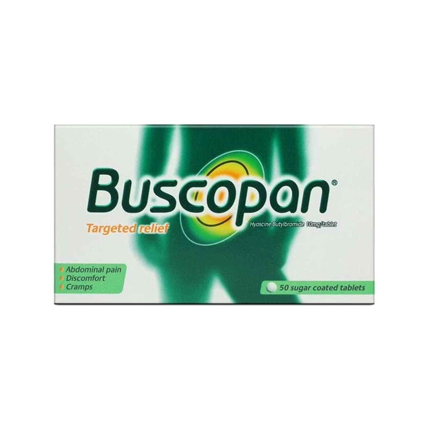 BUSCOPAN 10mg Tablets 50's