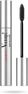 PUPA Milano Vamp Definition Mascara Volumizing Mascara Dramatic Defining Pigmented Lash Boost Ophthalmologist Tested Paraben Free Makeup Tube, 001 Extra Black, 0.3 Ounce