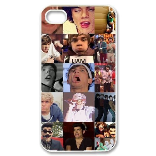 VNCASE One Direction Phone Case For Iphone 4/4s [Pattern-4]