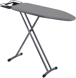 Aiwanto15'' Foldable Lightweight Ironing Board with Heat Resistant Cover and Thicken Felt Pad for Household Hotel Use folding ironing board reinforces ironing rack(143 * 40CM)