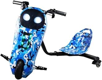 Kids 36V Kids Electric Drifting Trike Scooter Super Power Scooter 360 Degree Drift Car High Speed & Bluetooth