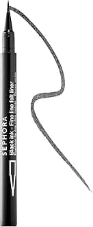 SEPHORA COLLECTION Fine Line Waterproof Felt Tip Liquid Eyeliner Black