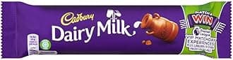 Cadbury Dairy Milk Chocolate Bar, Pack of 48 x 45 g