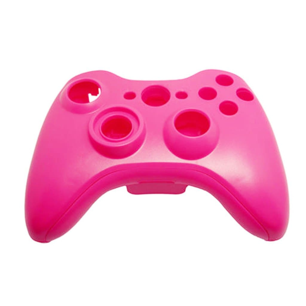 Xbox 360 Controller Shell - Replacement Buttons Thumbsticks Custom Cover Case Kit for Xbox 360 Wireless Controller - Pink